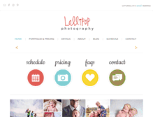 Tablet Screenshot of lollipopphotography.com